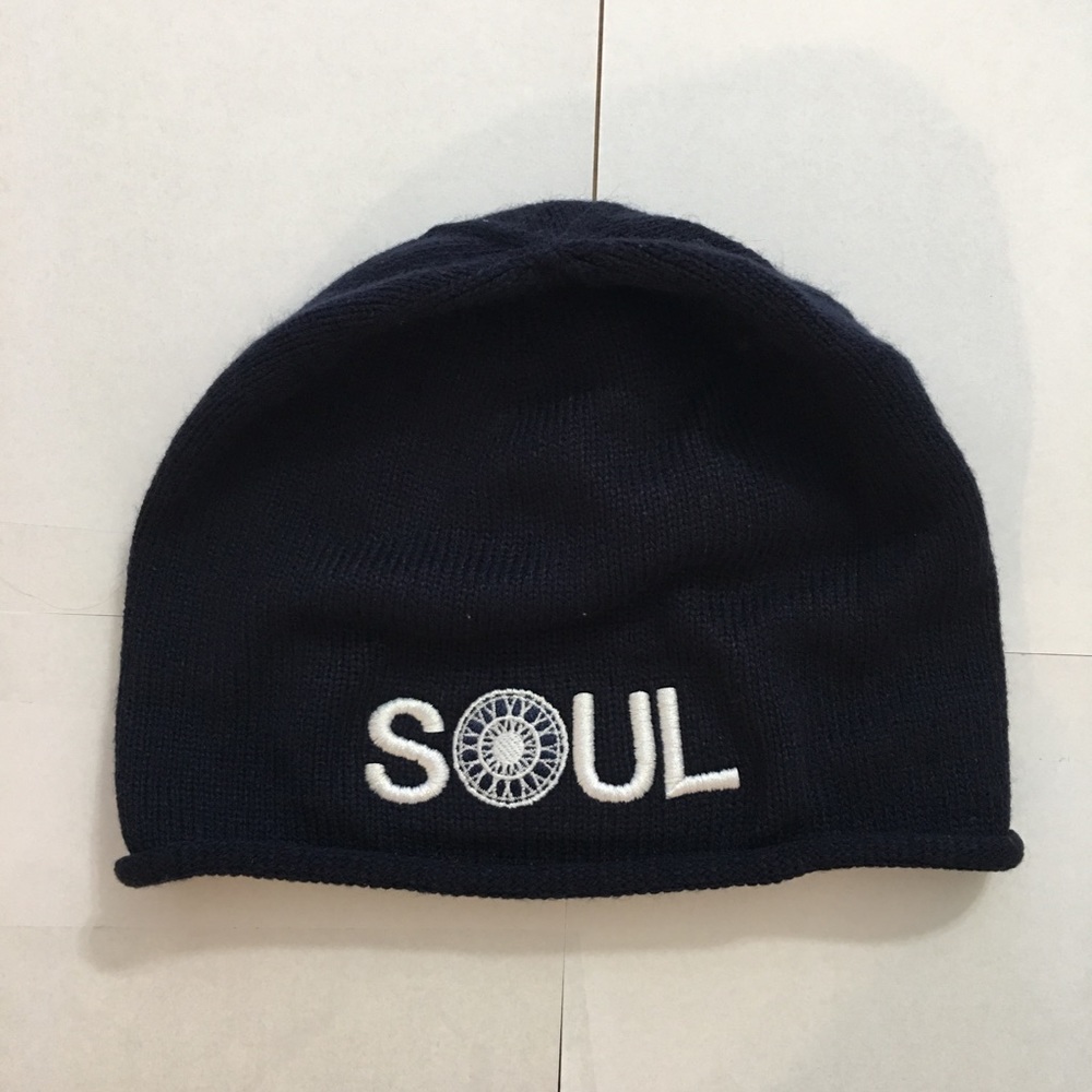 Soulcycle winter beanie.